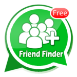 friend search tool android application logo